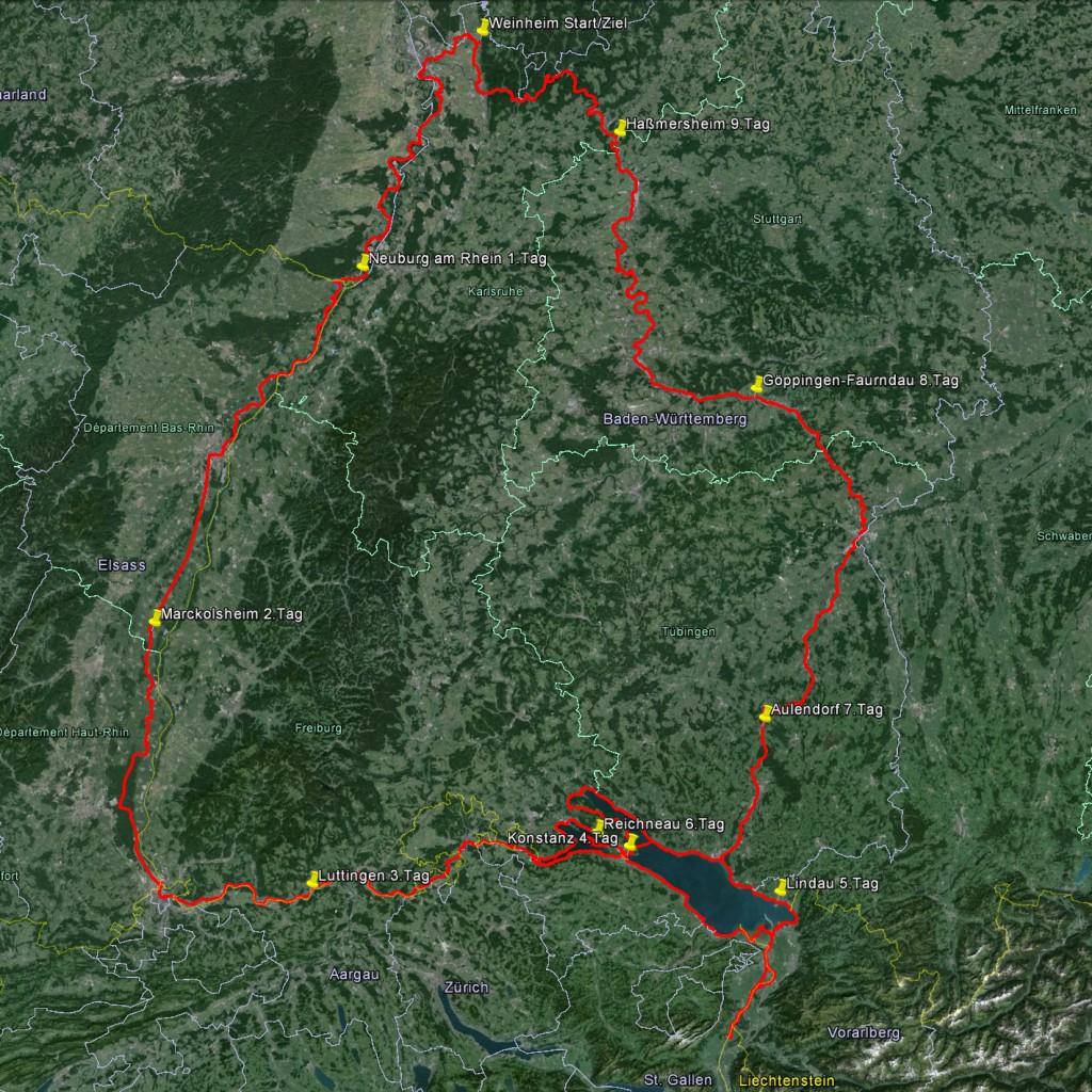 Radtour 2013
