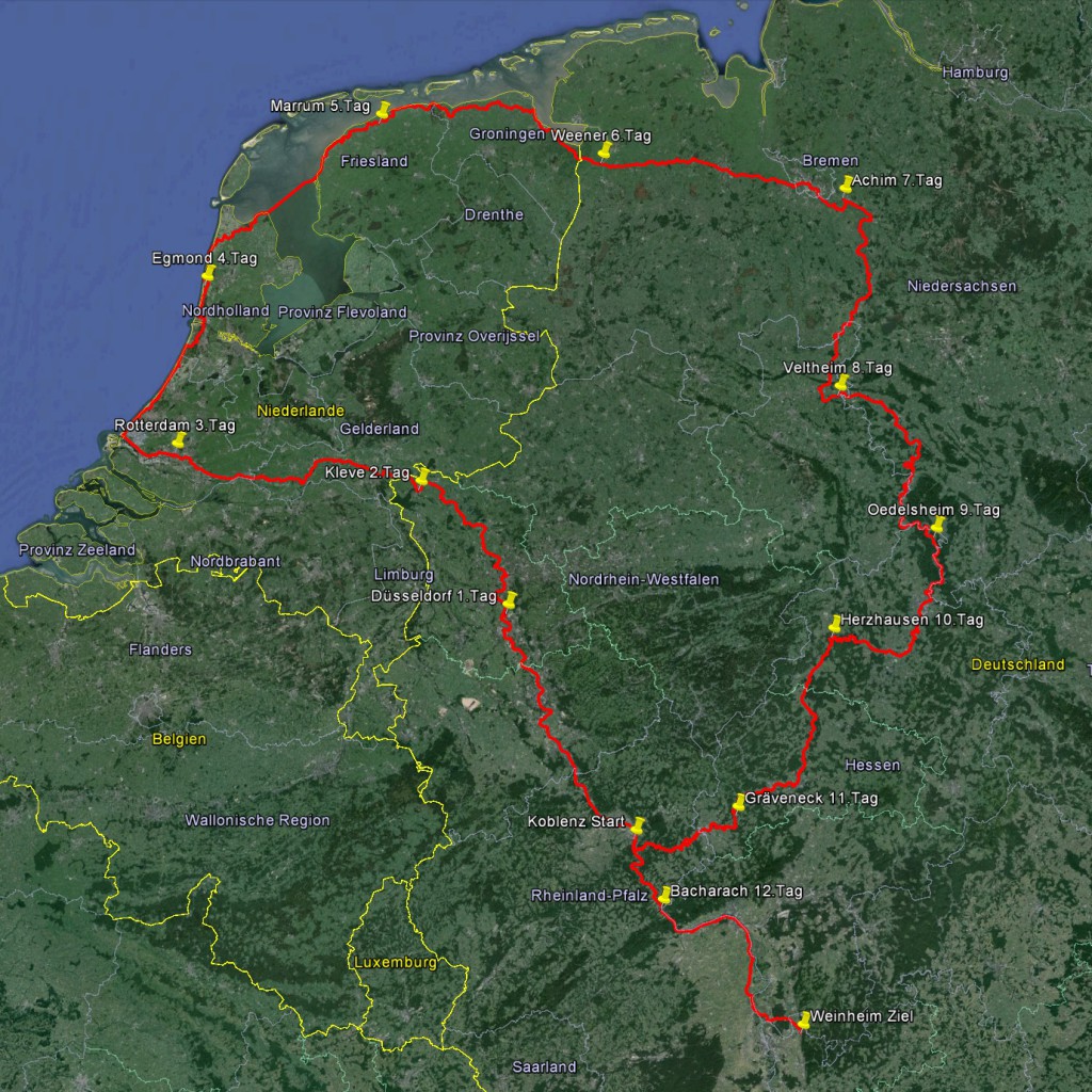 Radtour 2014
