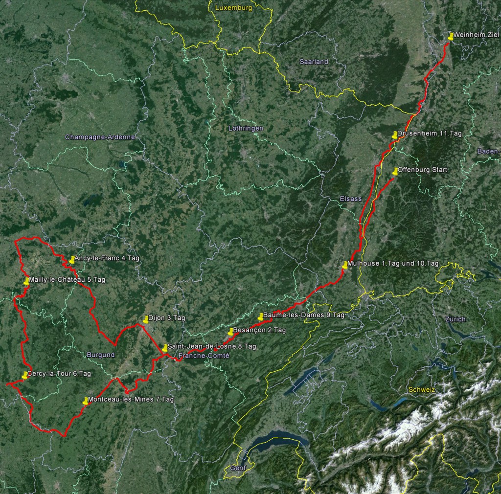 Radtour 2015