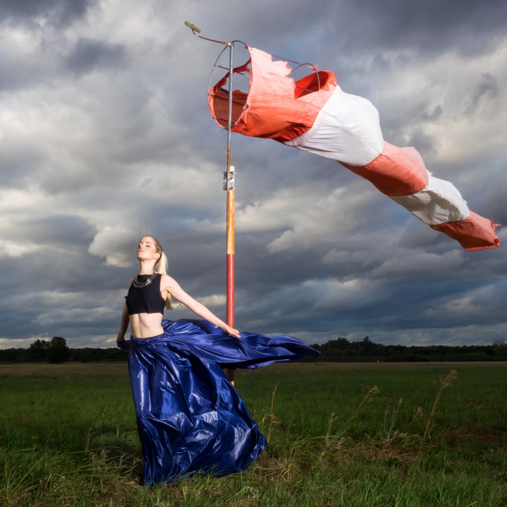 High Fashion auf dem Airfield