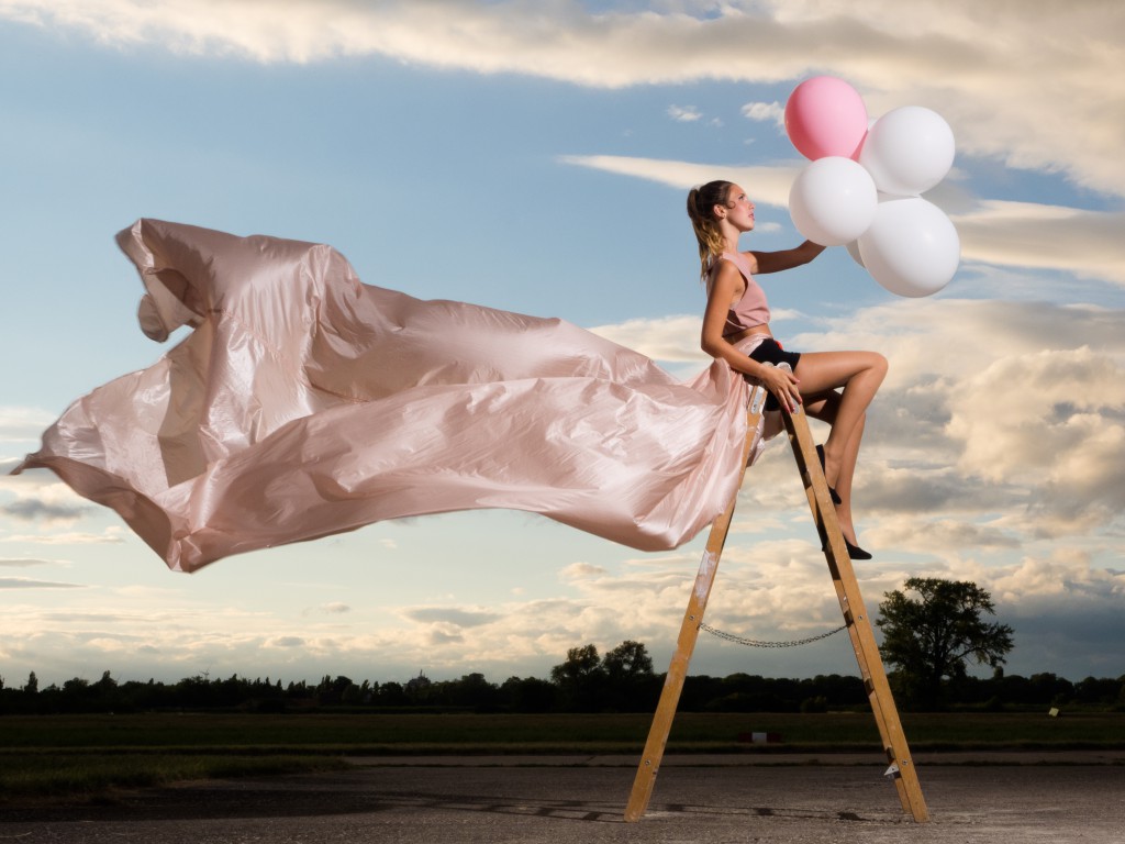 High Fashion auf dem Airfield